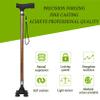 Walkers for Seniors Telescopic Crutches,Walking Sticks for The Elderly,Telescopic Non-Slip Four-Legged Walking Cane Hand,self-Supporting Walking Sticks rollator Walker,Durable Mobility Aid view 2