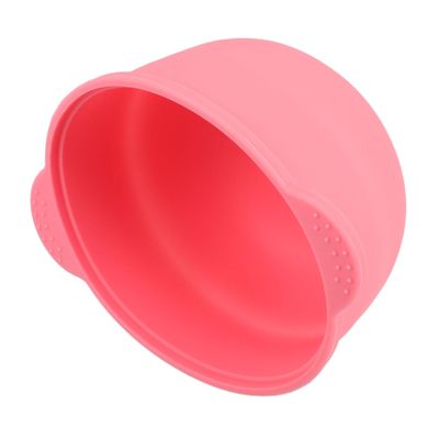 FOMIYES Reusable Silicone Wax Bowl for Beauty Wax and Hot Melt Items, Non-stick Easy-clean Replacement Pot for Home or Salon Use, Pink