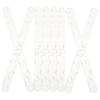 HOMSFOU 20pcs DIY Acrylic Reusable Ice Ice Pop Sticks for Making Lollies Craft Decoration Summer Party Favors Assorted Style view 1