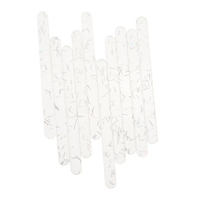 LIFKOME 20pcs Acrylic Ice Sticks Homemade Reusable Ice Ice Pop Sticks for DIY Crafts Multi-Function Cream Model for Summer Party Assorted Style