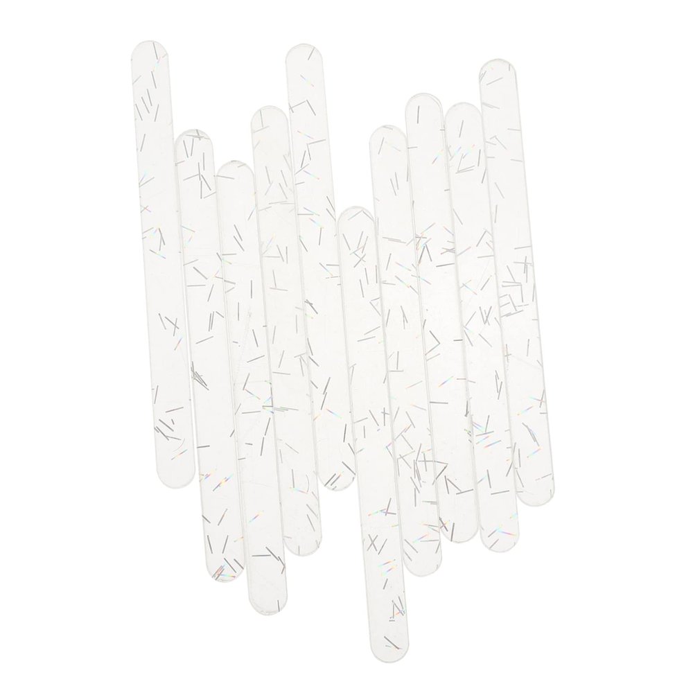 LIFKOME 20pcs Acrylic Ice Sticks Homemade Reusable Ice Ice Pop Sticks for DIY Crafts Multi-Function Cream Model for Summer Party Assorted Style