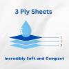 3Ply Quilted Toilet Rolls with Aloe Vera 45 Rolls | Ultra Soft, Strong Tissue by Bubble Wrap Shop view 2