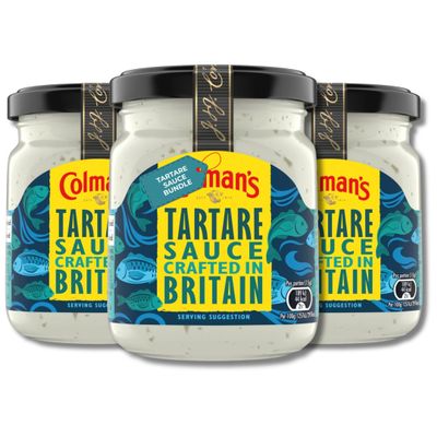 Tartare Sauce Bundle Includes 3x144g Colmans Tartare Sauce by The Great British Kitchen