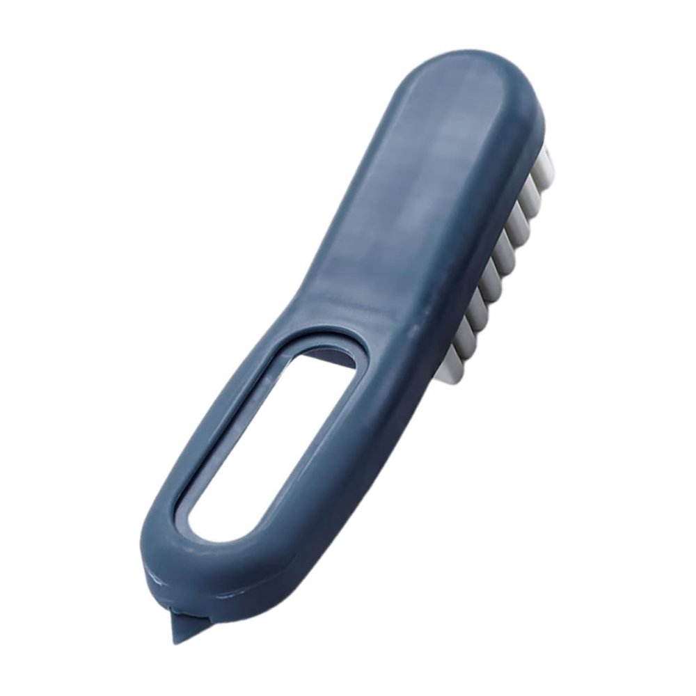 SWOOMEY Portable Shoe Cleaning Brush for Sneakers and Shoe Soles Blue Abs and Tpr Scrub Brush without Scratching Suitable for Boot and Sneaker Care