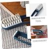 SWOOMEY Portable Shoe Cleaning Brush for Sneakers and Shoe Soles Blue Abs and Tpr Scrub Brush without Scratching Suitable for Boot and Sneaker Care view 3