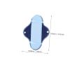 HOUDERCO Washable Nursing Pads Reusable Panty Liner for Menstrual Period Leakproof Sanitary Napkin Breast Pads Multipack view 2