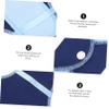 HOUDERCO Washable Nursing Pads Reusable Panty Liner for Menstrual Period Leakproof Sanitary Napkin Breast Pads Multipack view 3