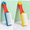 Beaupretty 6pcs Shoe Cleaner Brush Set for Shoes and Clothes Laundry Cleaning with Blue Plastic Handles, Effective Cleaning Power for Bathroom and Household Use view 3