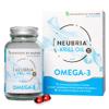 Neubria Krill Oil Omega-3 Capsules High Strength 1000mg | EPA & DHA with Marine Phospholipids, Astaxanthin & Choline | Antarctic Krill Oil | Cod Liver & Fish Oil Alternative | 60 Softgels view 1