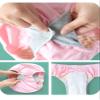 3-Pack Menstrual Cotton Sanitary Napkins, Pure Cotton Gauze Menstrual Sanitary Belt, Breathable and Non stuffy, Washable Menstrual Underwear pad, Better for use During Summer Menstrual Period view 2