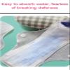 3-Pack Menstrual Cotton Sanitary Napkins, Pure Cotton Gauze Menstrual Sanitary Belt, Breathable and Non stuffy, Washable Menstrual Underwear pad, Better for use During Summer Menstrual Period view 4