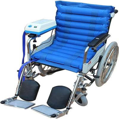XIXOJHCL Inflatable Wheelchair Pad, Alternating Pressure Air Mattress Seat Cushion with Pump for Postoperative or Long-Term Seated Patients to Relieve Pressure Ulcers.(100 * 48 * 7.5cm)