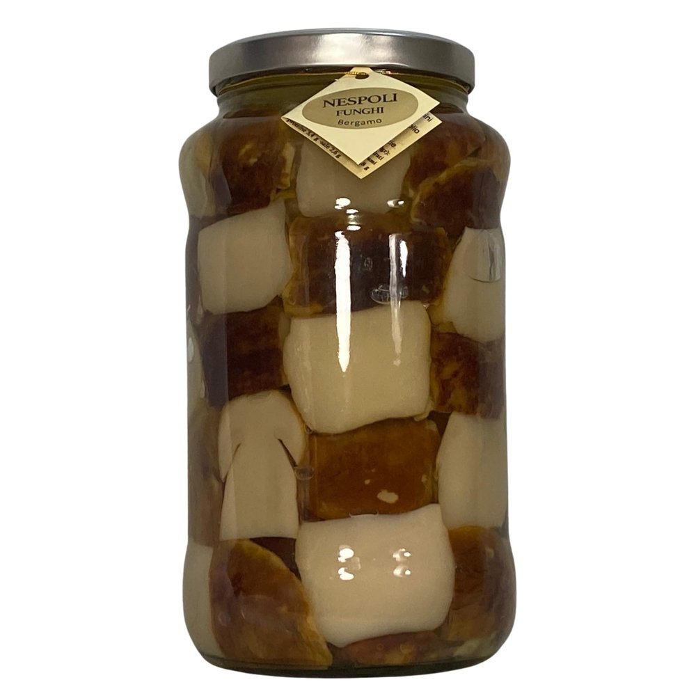Sliced Black Cap Porcini Mushrooms in Olive Oil Boletus edulis Handcrafted Ready to Eat Gourmet Antipasti
