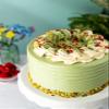 Patisserie Valerie Pistachio & Raspberry Delight Cake 5-Layer Luxury Sponge with Pistachio Cream & Raspberry Filling | Handcrafted Celebration Cake for Birthdays, Afternoon Tea view 4