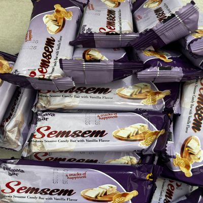 Semsem Halawa Sesame Candy Bar with Vanilla Flavour, 45g BUY 1 AND GET 2ND FREE