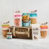Joe & Sephs Gourmet Popcorn Hamper Gift, Best Selection with Salted Caramel Sauce, Chocolate Bites, Luxury Wicker Basket and Gift Card, Perfect for Popcorn Lovers view 1