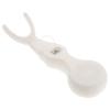 CALLARON Reusable Dental Floss Holder, Portable ABS+Nylon Floss Stick Rack for 360 Full Cleaning, White, Travel and Home Oral Care view 1