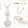 CALLARON Reusable Dental Floss Holder, Portable ABS+Nylon Floss Stick Rack for 360 Full Cleaning, White, Travel and Home Oral Care view 4