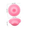 Beaupretty Round Plastic Wash Basins Spa Grade Experience 3pcs Face Washing Bowls with Multifunctional Design for Home and Laundry for Daily Cleansing view 2