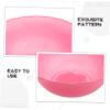 Beaupretty Round Plastic Wash Basins Spa Grade Experience 3pcs Face Washing Bowls with Multifunctional Design for Home and Laundry for Daily Cleansing view 3