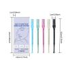 5Pcs Efficient Double Sided Nose Hair Grooming Tool Manual Nasal Hair Cutter Tool With Ear Pick For Home And Travel view 3