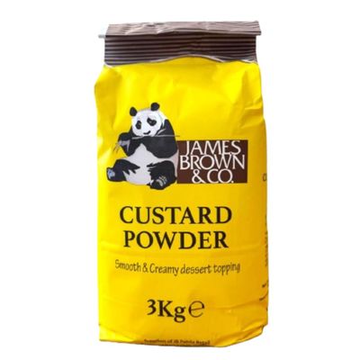 Non GMO Custard Powder 3KG Bulk Catering Custard Powder For Cafes Bakeries And Restaurants (1x3kg)