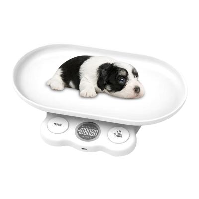 Dog Weight Scale, Electronic Cat Weight Scale 15kg, Multi-purpose Pet Supply High Precision Small Animal Weighing for Home Hospital Farm Market Kitchen Travel Shipping Hamster