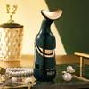 3-in-1 Electric Facial Massager, Eye, Neck, Face Massage Tool, Dark Green with Gold Accents view 4