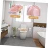 HOODANCOS Grey Toilet Seat Sitz Bath for Pregnant Women and Elderly Private Parts Basin Strong Load-Bearing Wash Basin for Postpartum Care view 4