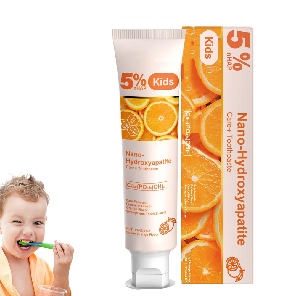5% Nano Hydroxyapatite Toothpaste, Hydroxyapatite Toothpaste Without Fluoride Toothpaste for Repairing Caries Strengthens Remineralisation Toothpaste (1)