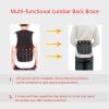 2 In 1 Thermal Vest For Adults Self-heating Corrector Lumbar Back Brace Support Belts Waistcoats Corset Detachable view 3