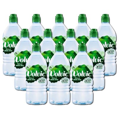 VC Natural Mineral Water Still Naturally Sourced and Filtered Volcanic Water 1L Bottle Sports Cap Certified B Corp Recyclable Bottles (Pack of 12)
