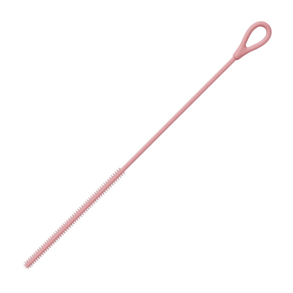2 Silicone Brushes for Straws, Bottle Cleaning Brush, Reusable Cleaning Tool with 6 and 9 mm Long Handles, Non-Slip Washing Machine, Parasas Cups, Jugs and Beaveron