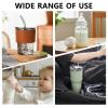 2 Silicone Brushes for Straws, Bottle Cleaning Brush, Reusable Cleaning Tool with 6 and 9 mm Long Handles, Non-Slip Washing Machine, Parasas Cups, Jugs and Beaveron view 4