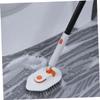 ERINGOGO Extendable Handle Scrub Brush Bathroom Floor Scrubber Tile Corner Brush for Cleaning Tile Floor and Bathroom Shower with Comfortable to Hold and Sturdy Plastic Cloth Design view 4