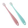 VALICLUD 2pcs Soft-Bristle Boys and Girls Toothbrush Lightweight Tooth Cleaners for Boy Girl Green for Home and Travel Use Includes Spare Toothbrush for Hygiene view 1