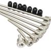 Robust 30200mm SUS304 Thermowell Compatible with For Temperature Sensors and For BSP G Thread Fittings (30mm) view 3