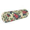 miaozhen Wild Floral Red Cyan Neck Roll Pillow Cover Decorative Cylinder Pillows for Bed soporte para el Cuello 5.5''x17'' view 1