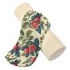 miaozhen Wild Floral Red Cyan Neck Roll Pillow Cover Decorative Cylinder Pillows for Bed soporte para el Cuello 5.5''x17'' view 2