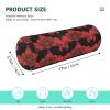 miaozhen Vampire Bat Red Black Cervical Neck Roll Pillow Decorative Bolster Pillows for Sofa cojin para el Cuello 5.5''x17'' view 3