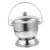 KOCKSHION Stainless Steel Spittoon Urine Bucket Lid for Elderly and Boy Girl Home Care Use Chamber Pot Bedpan view 1