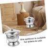 KOCKSHION Stainless Steel Spittoon Urine Bucket Lid for Elderly and Boy Girl Home Care Use Chamber Pot Bedpan view 2