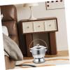 KOCKSHION Stainless Steel Spittoon Urine Bucket Lid for Elderly and Boy Girl Home Care Use Chamber Pot Bedpan view 4