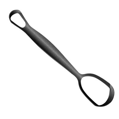 Double-Headed Fan-Shaped Tongue Cleaner, Tongue Scraper, Stainless Steel Tongue Cleaner, Improves Or al Hygiene, Reduces Bad Breath, 6.1x1.5 Inches, Daily Cleaning, Family, Adults