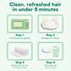 FreshWipes Ocean Fresh Shampoo Cap Pack of 3 - No Rinse for Elderly or Disabled - Cleanses & Conditions For No Shower Access, Camping & Festival Use - Dermatologically Tested view 4