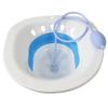 Sitz Bath, Sitz Bath for Hemorrhoids, Sitz Bath for Toilet Seat, Postpartum Care, Steam Seat for Women, Flusher Hose view 1