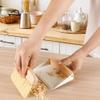 Luobannm Small Dust Pan and Brush Set Wooden Mini Brush with Dustpan for Home Desktop, Sofa White view 2
