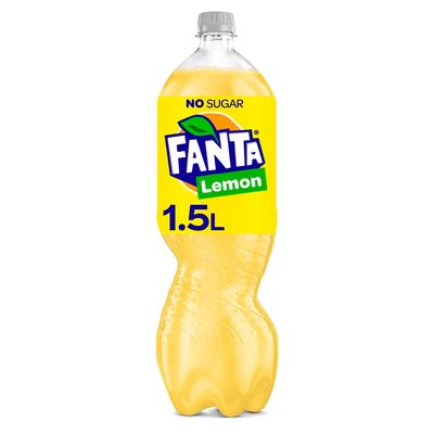 Fanta Lemon No Sugar Pet 1500ml