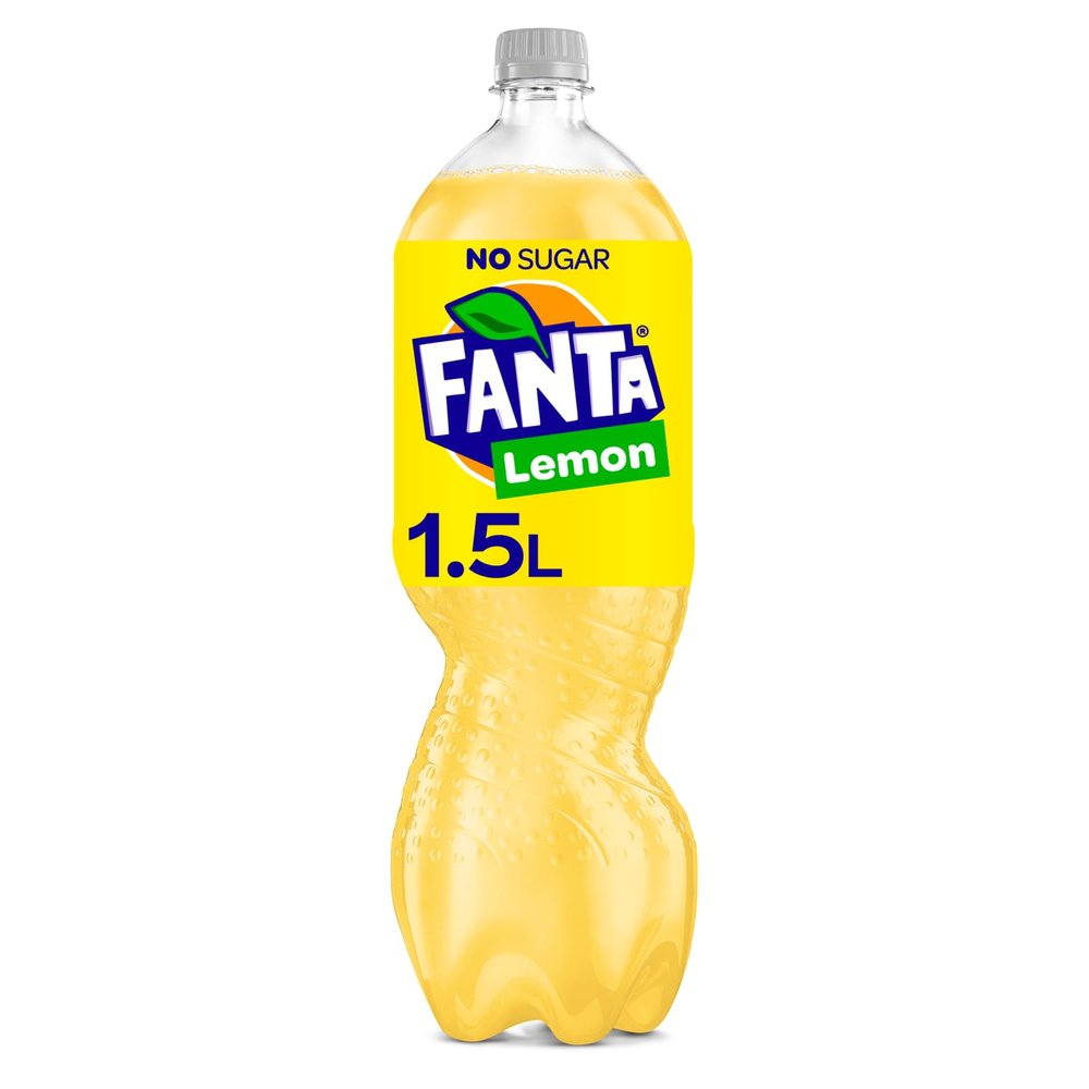 Fanta Lemon No Sugar Pet 1500ml