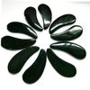 SAFIGLE Ceramic Face Scraping Board for Women with Static Free Smooth Surface, Handheld Beauty Accessory Massager Suitable for Home and Salon Use, Black Body and Belly Massager view 3